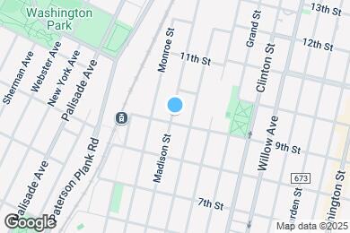 Map image of the property - 901 Madison St
