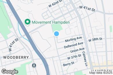 Map image of the property - 1501 Cox St