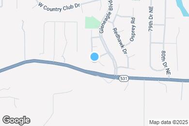 Map image of the property - 17230 Ironwood St