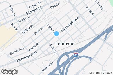 Map image of the property - 604 Hummel Ave