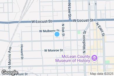 Map image of the property - 609 W Market St