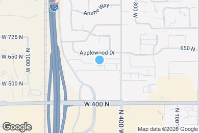 Map image of the property - 527 W 620 N