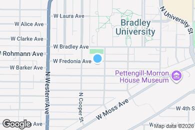 Map image of the property - 1608 W Fredonia Ave