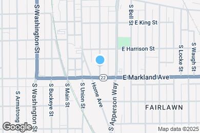 Map image of the property - 912 S Market St