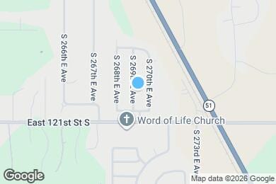 Map image of the property - 11961 S 269th E Ave
