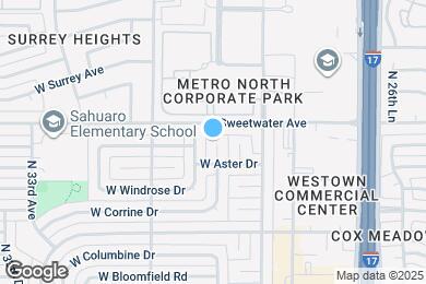 Map image of the property - 12820 N 30th Ave