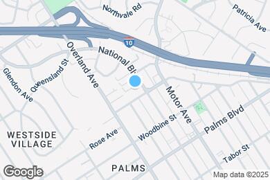 Map image of the property - 10460 National Blvd