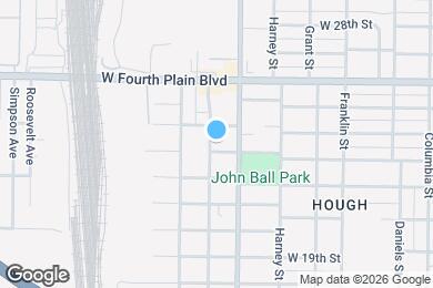 Map image of the property - 1016 W 23rd St