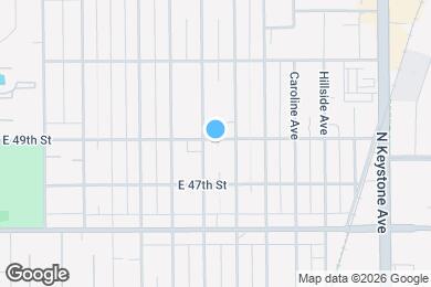 Map image of the property - 1829 E 49th St