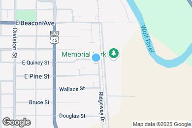 Map image of the property - 634 E Quincy St