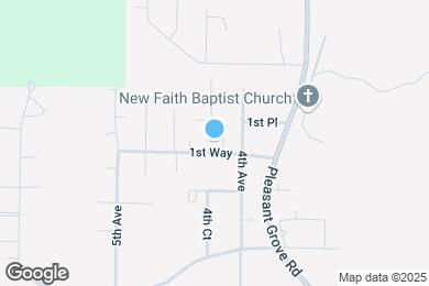 Map image of the property - 412 1st Way