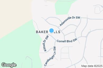 Map image of the property - 4063 Cornell Blvd SW