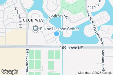 Map image of the property - 10931 Goodhue St NE