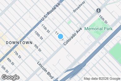 Map image of the property - 1543 11th St