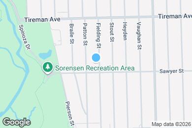Map image of the property - 7633 Fielding St
