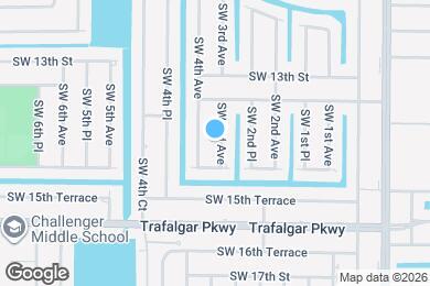 Map image of the property - 1410 SW 3rd Ave