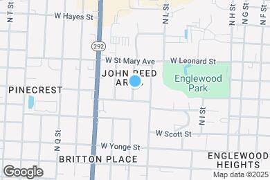 Map image of the property - 2604 N M St