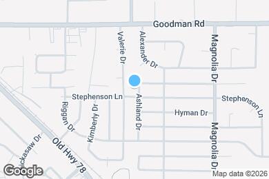 Map image of the property - 6763 Ashland Dr