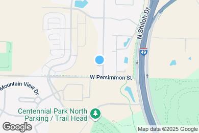 Map image of the property - 525 N Betty Jo Dr