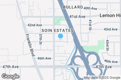 Map image of the property - 3841 44th Ave