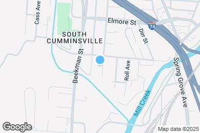 Map image of the property - 3633 Borden St