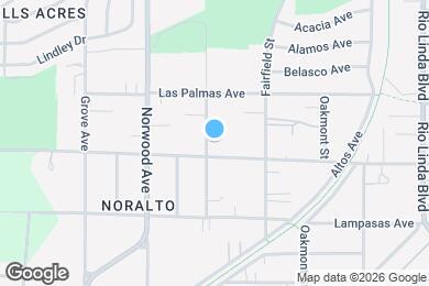 Map image of the property - 2720 Forrest St