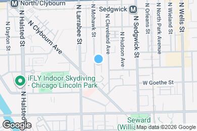 Map image of the property - 1343 N Mohawk St