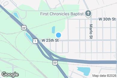 Map image of the property - 2693 W 25th St