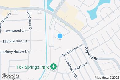 Map image of the property - 2614 Spring Bend Dr