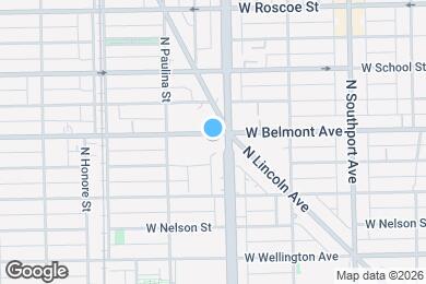 Map image of the property - 1613 W Belmont Ave