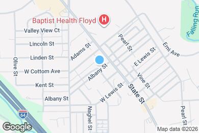 Map image of the property - 110 Albany St