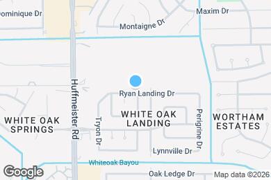 Map image of the property - 13526 Ryan Landing Dr