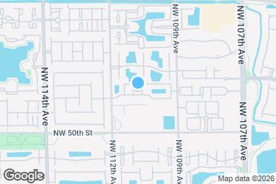 Map image of the property - 5245 NW 112th Ave