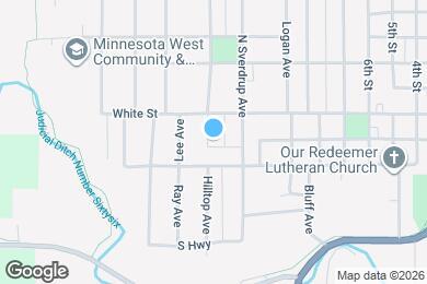 Map image of the property - 118 Butler Ave