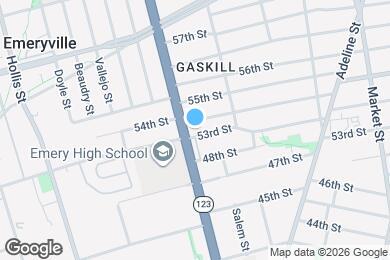Map image of the property - 1096 53rd St