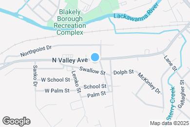 Map image of the property - 833 N Valley Ave