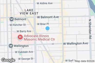 Map image of the property - 710 W Barry Ave