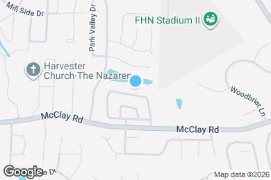 Map image of the property - 3172 Meadow Trail Dr