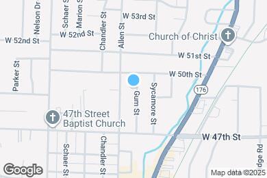 Map image of the property - 4909 Gum St