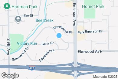 Map image of the property - 221 Grovewood Dr