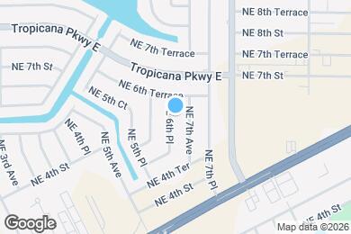 Map image of the property - 527 NE 6th Pl