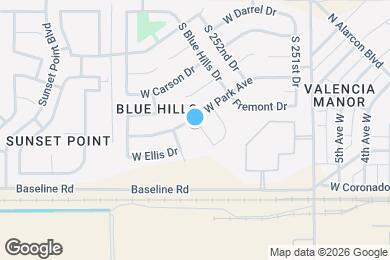 Map image of the property - 7302 S 253rd Ave