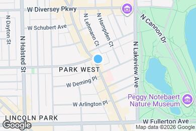 Map image of the property - 2563 N Clark St