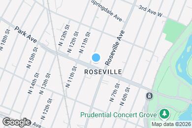 Map image of the property - 323 Park Ave