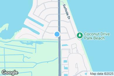 Map image of the property - 2025 S Ocean Dr