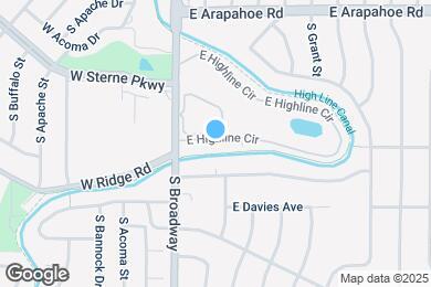 Map image of the property - 130 E Highline Cir