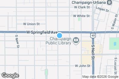 Map image of the property - 408 S Prairie St