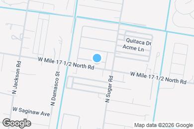 Map image of the property - 1618 W Broome St
