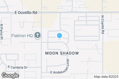 Map image of the property - 2081 E Paso Fino Dr