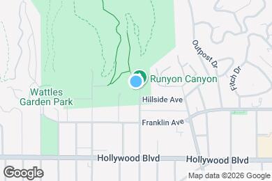 Map image of the property - 1865 N Fuller Apartments